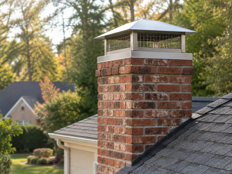 Illustrative chimney service
