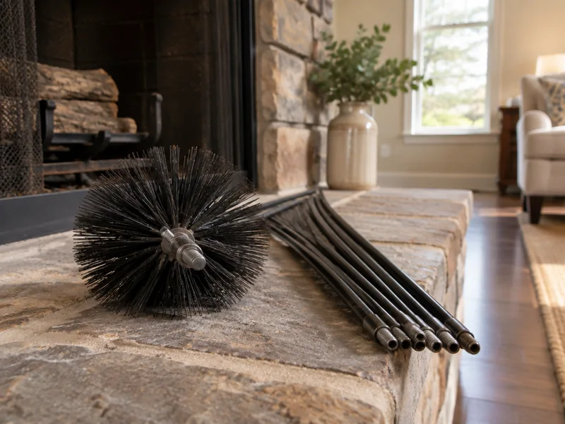 Illustrative chimney service