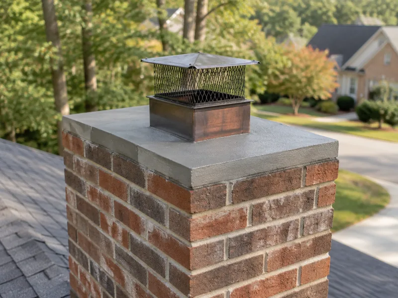 Illustrative chimney service