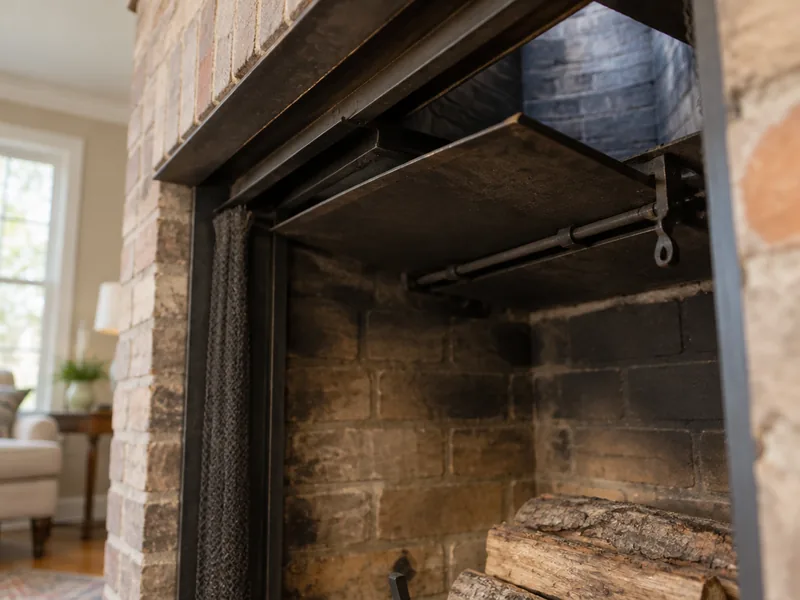 Illustrative chimney service