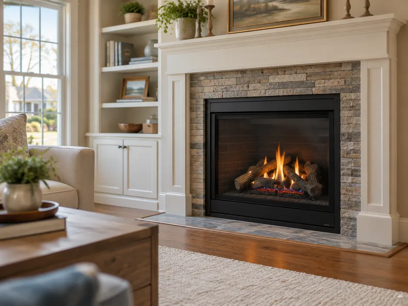 Illustrative chimney service