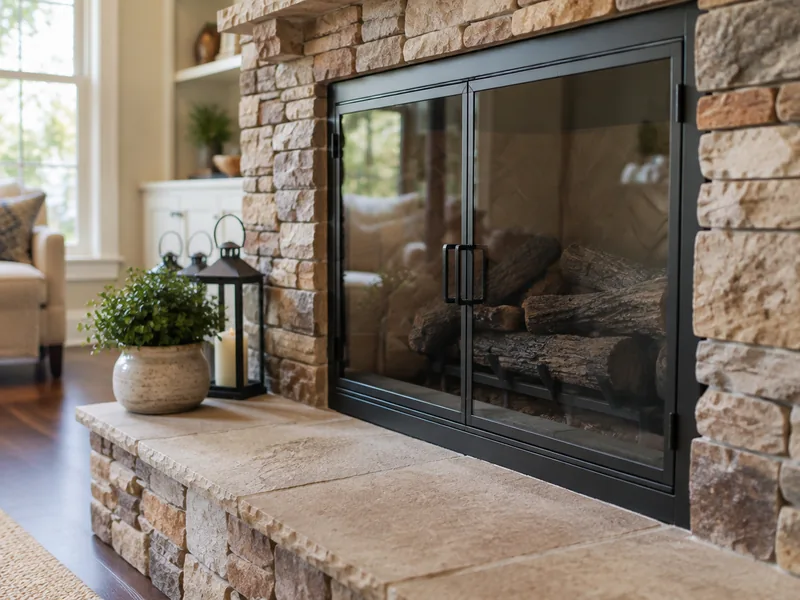 Illustrative chimney service