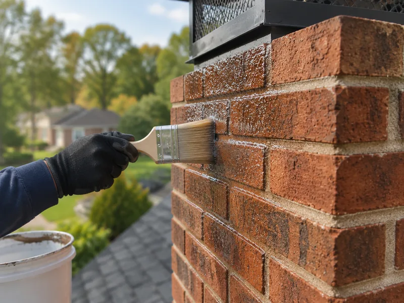 Illustrative chimney service