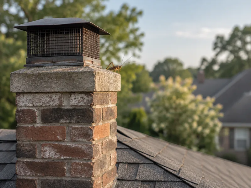 Illustrative chimney service