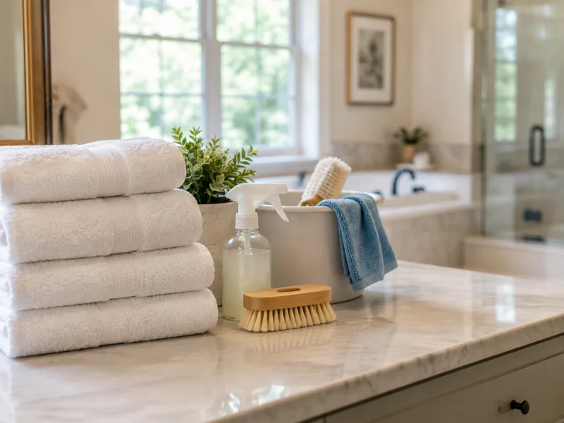 Illustrative cleaning service