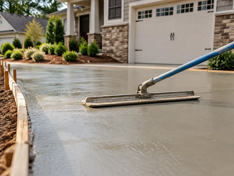 Illustrative concrete service