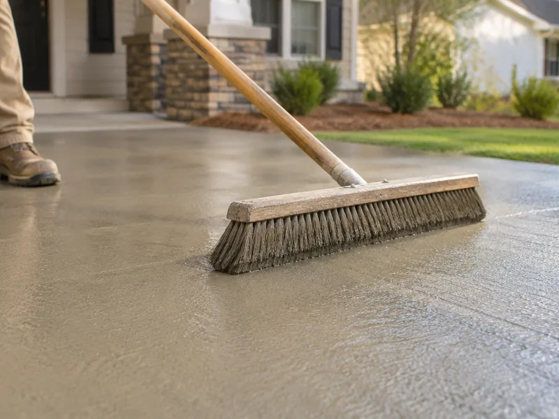 Illustrative concrete service