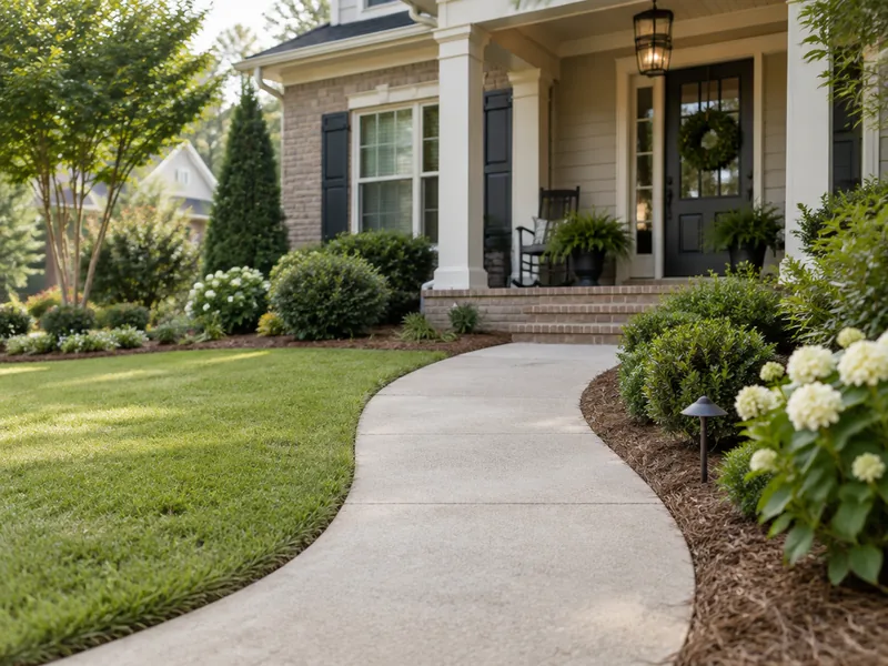 Illustrative concrete service