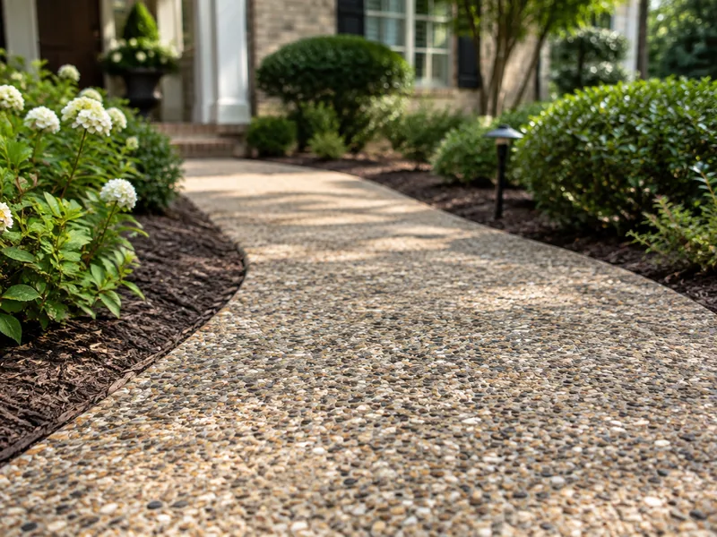 Illustrative concrete service