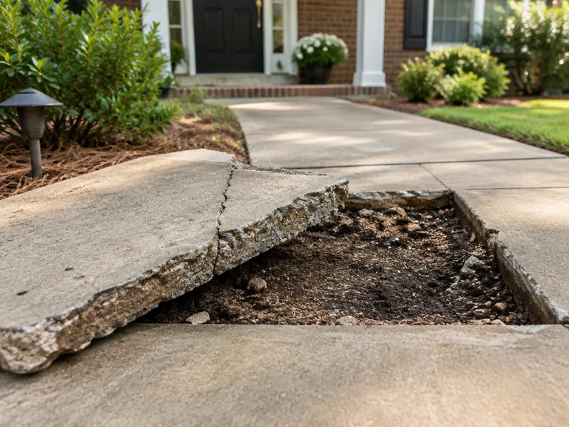 Illustrative concrete service