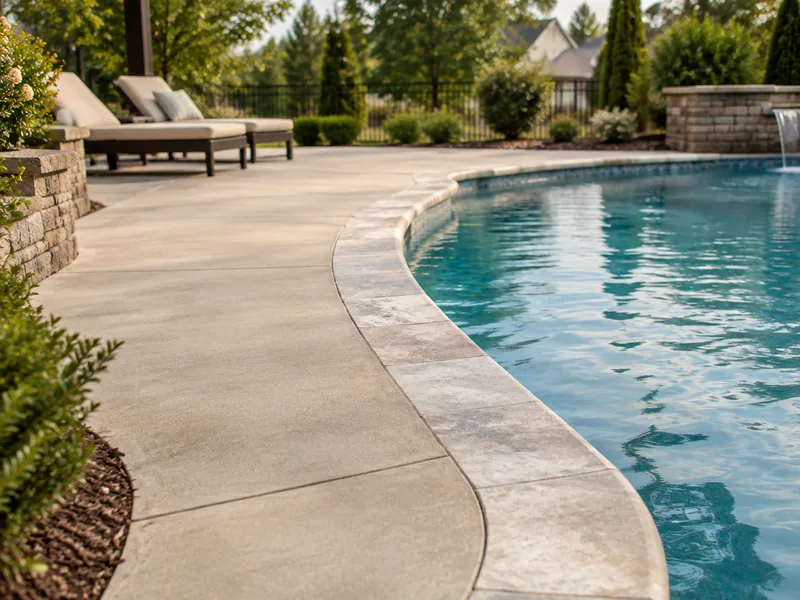Illustrative concrete service