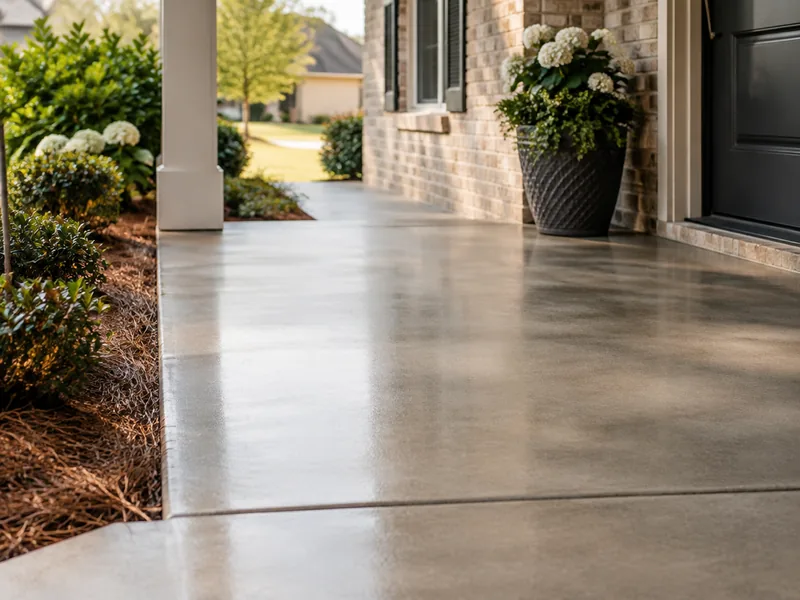 Illustrative concrete service