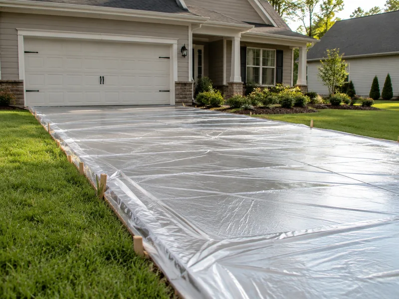 Illustrative concrete service