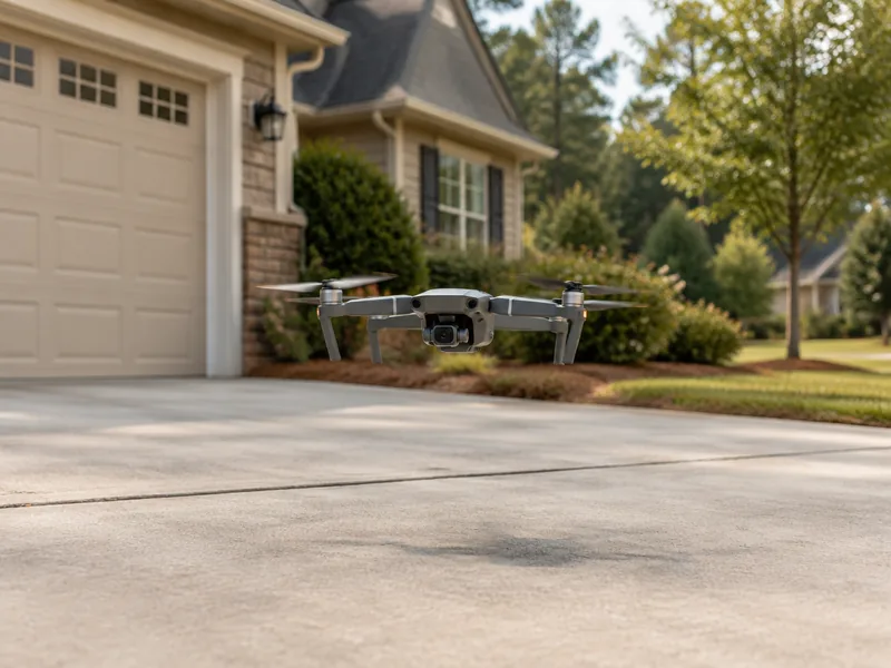 Illustrative drone video service
