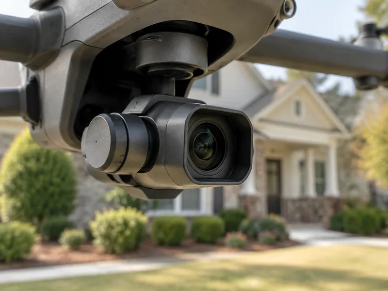 Illustrative drone video service