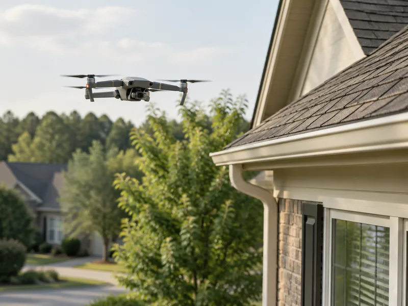 Illustrative drone video service