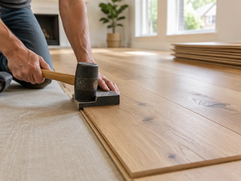 Illustrative flooring service