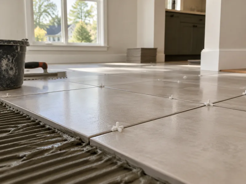 Illustrative flooring service