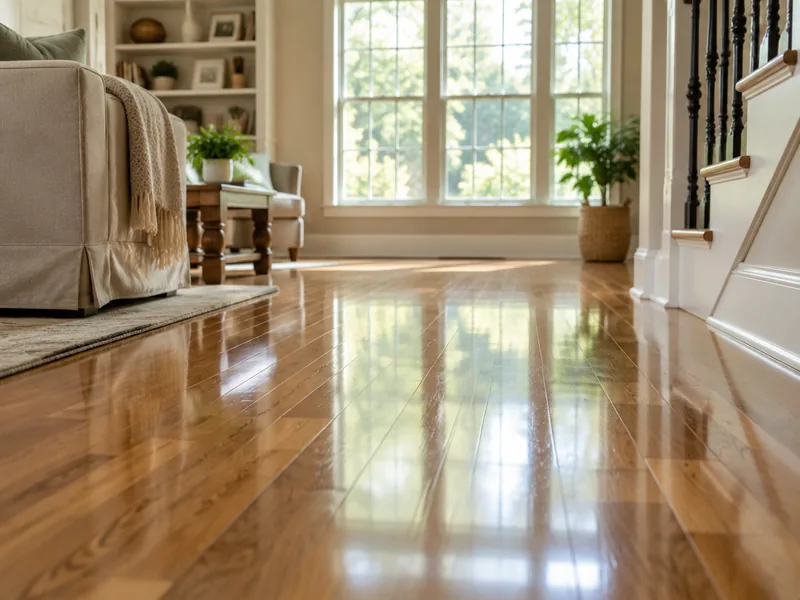 Illustrative flooring service