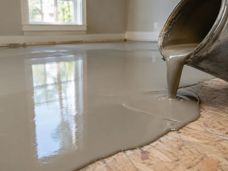 Illustrative flooring service