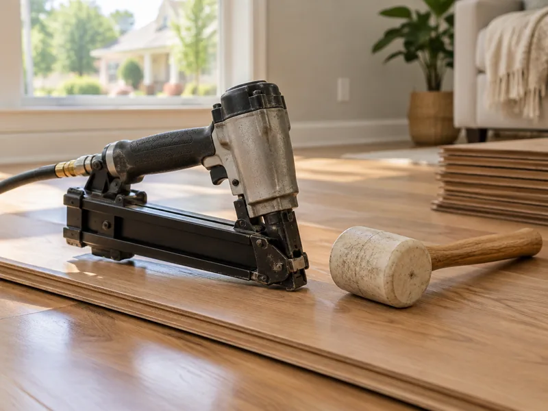 Illustrative flooring service