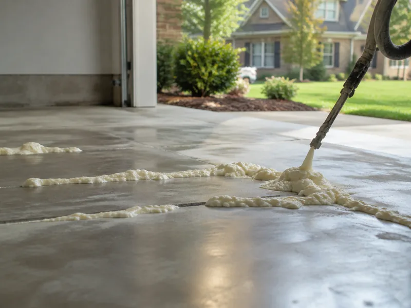 Illustrative foundation repair service