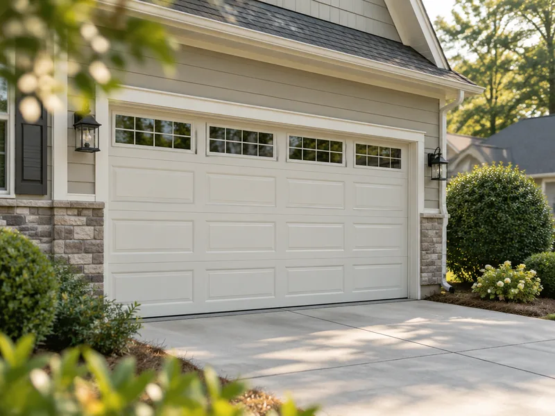 Illustrative garage doors service