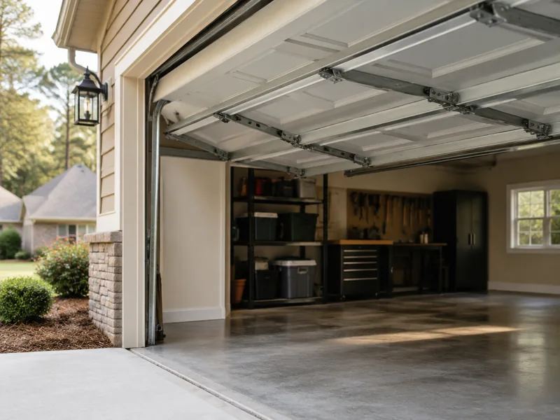 Illustrative garage doors service