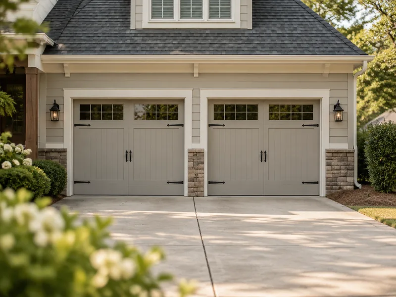 Illustrative garage doors service