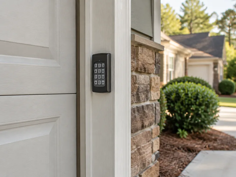 Illustrative garage doors service