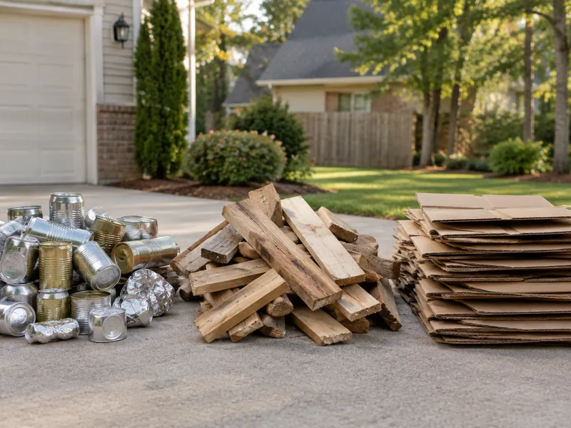 Illustrative junk removal service