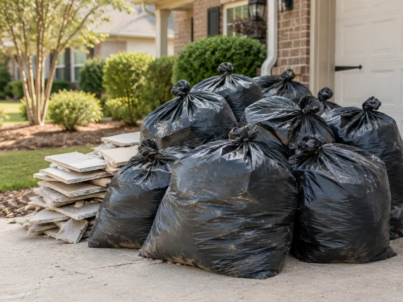Illustrative junk removal service