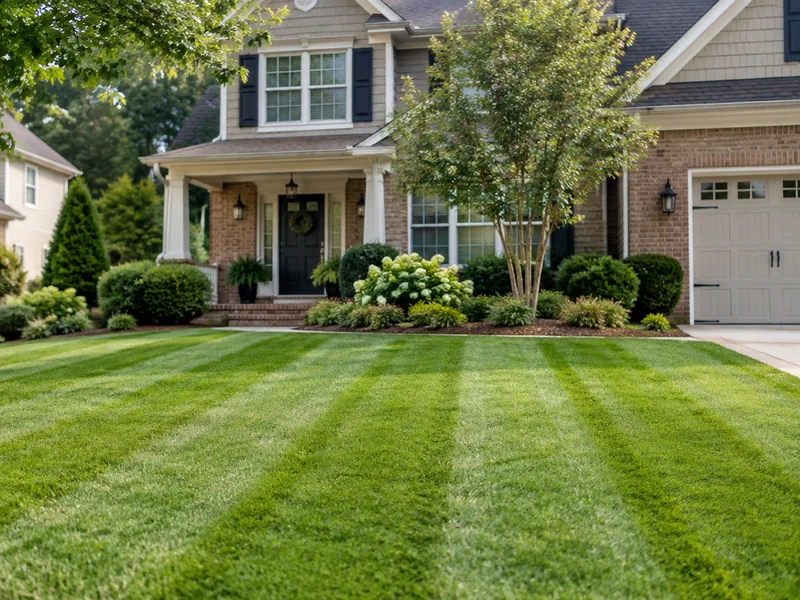 Illustrative landscaping service