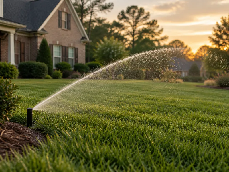 Illustrative landscaping service