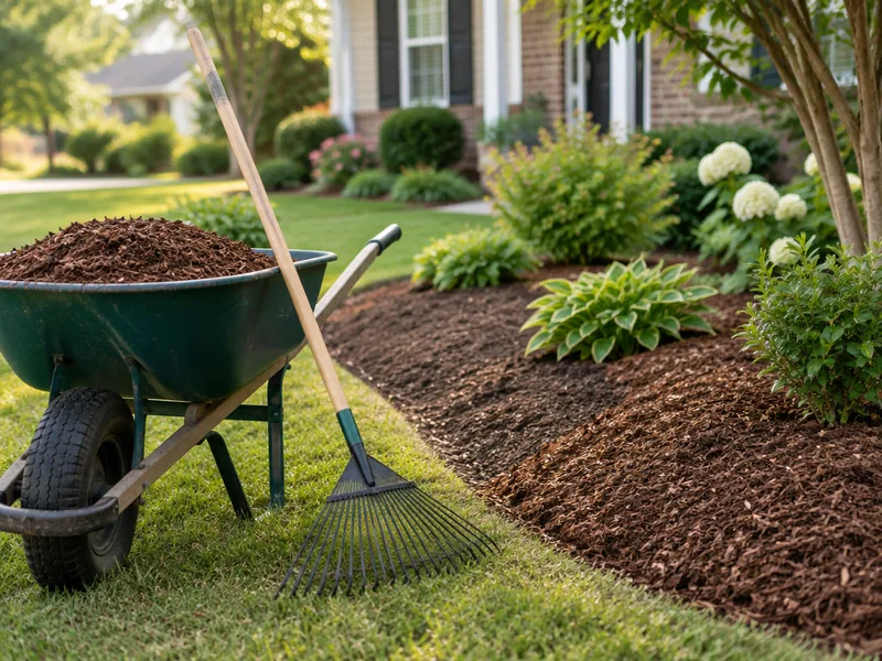 Illustrative landscaping service