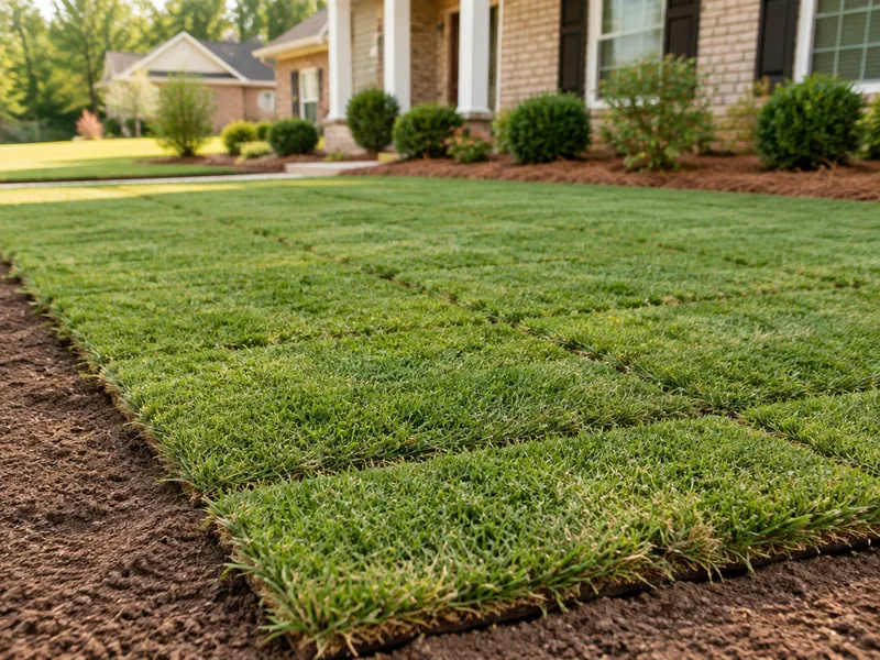 Illustrative landscaping service