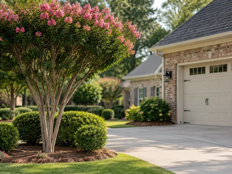 Illustrative landscaping service