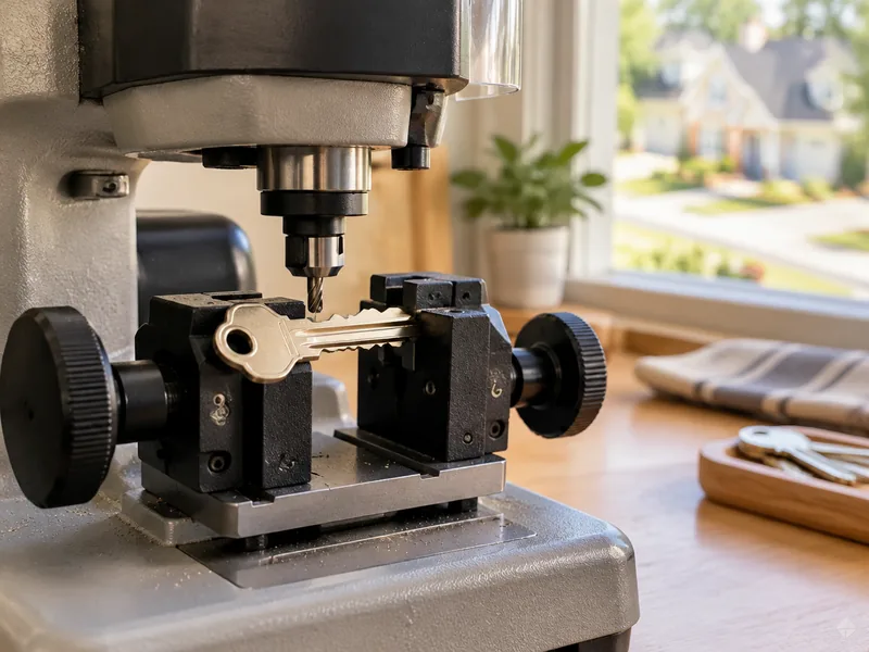 Illustrative locksmith service