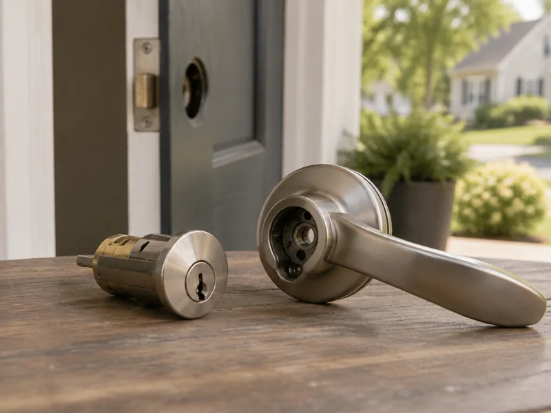 Illustrative locksmith service