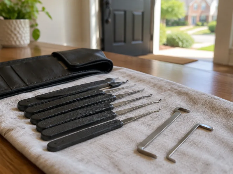 Illustrative locksmith service