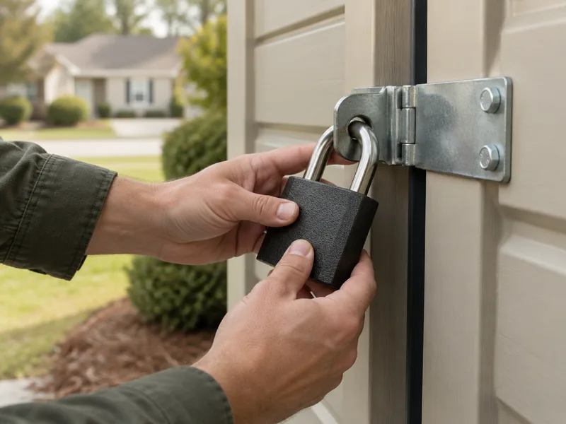 Illustrative locksmith service