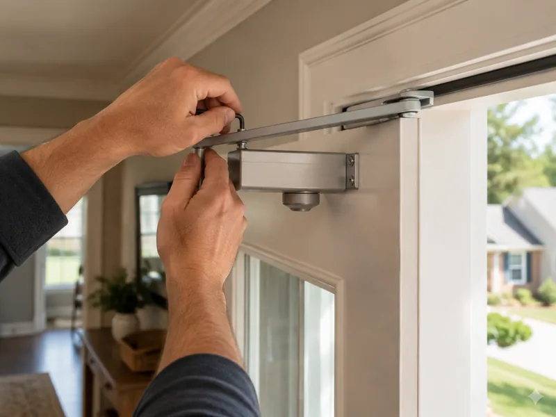 Illustrative locksmith service