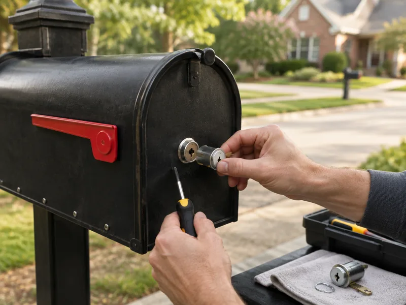 Illustrative locksmith service