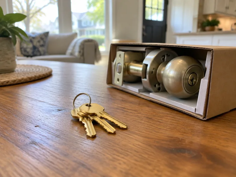 Illustrative locksmith service
