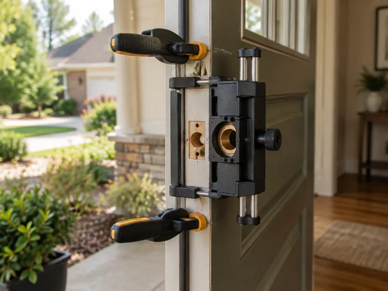 Illustrative locksmith service