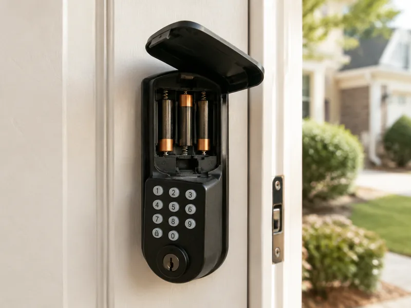 Illustrative locksmith service