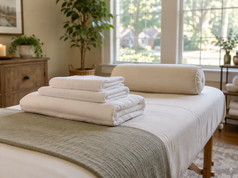 Illustrative mobile massage service