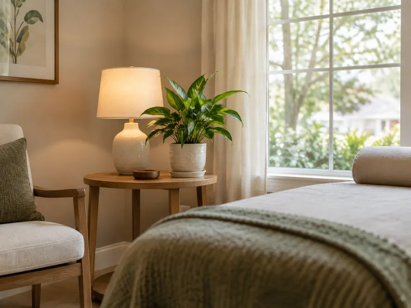 Illustrative mobile massage service