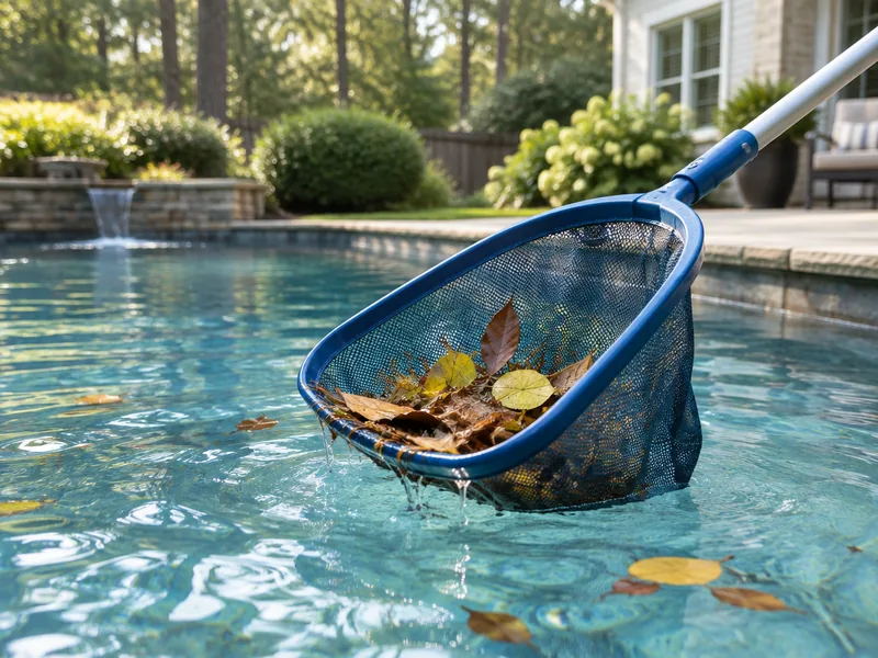 Illustrative pool service service