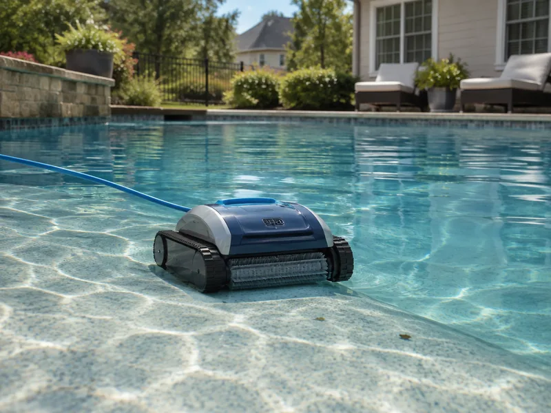 Illustrative pool service service